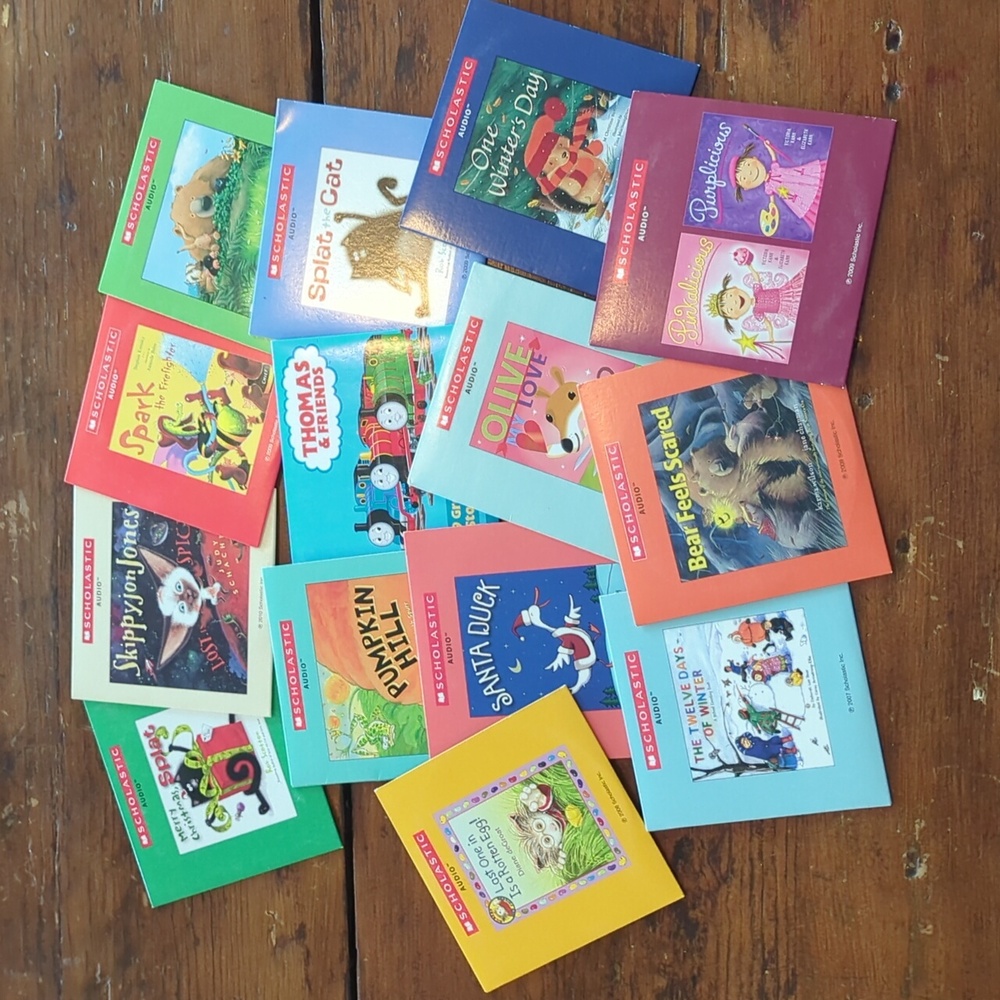 14 DVD SCHOLASTIC AUDIO Childrens Stories.